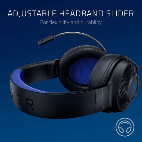 Razer Kraken V3 X USB - Wired USB Gaming Headset (ultra-lightweight at 285g, TriForce 40 mm drivers, HyperClear Cardioid Microphone, 7.1 surround sound, Chroma RGB) Black - Image 112