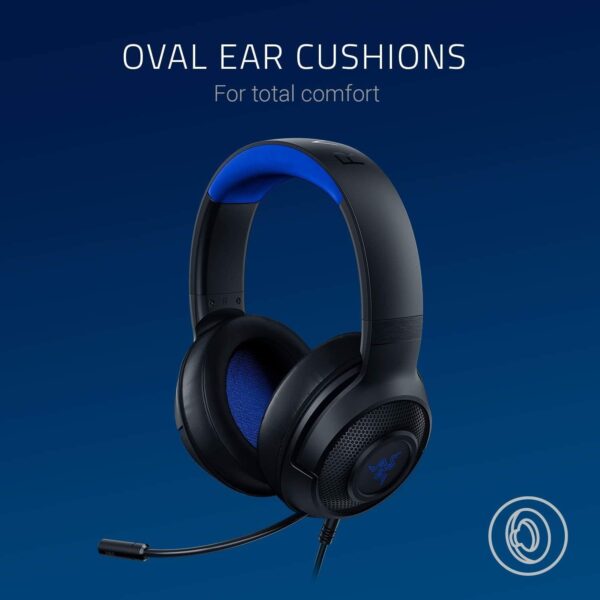 Razer Kraken V3 X USB - Wired USB Gaming Headset (ultra-lightweight at 285g, TriForce 40 mm drivers, HyperClear Cardioid Microphone, 7.1 surround sound, Chroma RGB) Black - Image 115