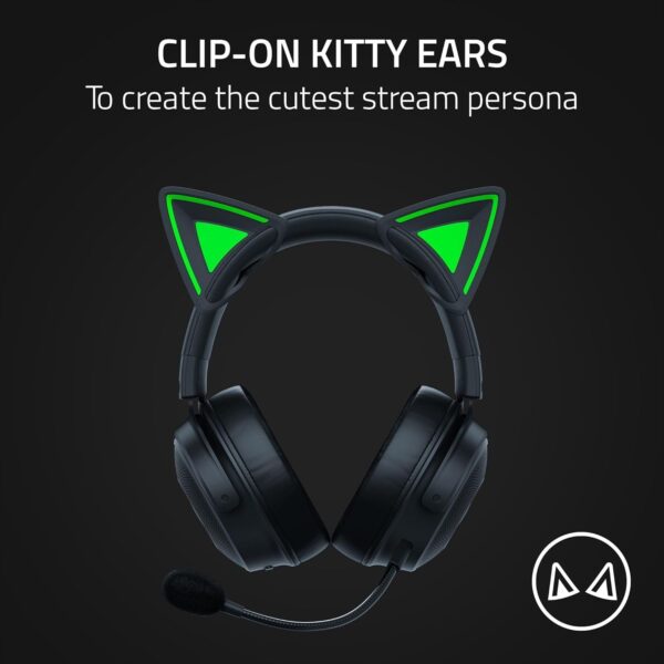 Razer Kraken V3 X USB - Wired USB Gaming Headset (ultra-lightweight at 285g, TriForce 40 mm drivers, HyperClear Cardioid Microphone, 7.1 surround sound, Chroma RGB) Black - Image 118