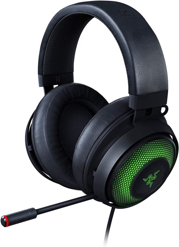 Razer Kraken V3 X USB - Wired USB Gaming Headset (ultra-lightweight at 285g, TriForce 40 mm drivers, HyperClear Cardioid Microphone, 7.1 surround sound, Chroma RGB) Black - Image 123