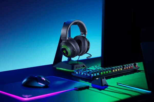 Razer Kraken V3 X USB - Wired USB Gaming Headset (ultra-lightweight at 285g, TriForce 40 mm drivers, HyperClear Cardioid Microphone, 7.1 surround sound, Chroma RGB) Black - Image 126