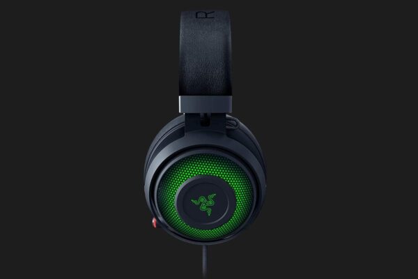Razer Kraken V3 X USB - Wired USB Gaming Headset (ultra-lightweight at 285g, TriForce 40 mm drivers, HyperClear Cardioid Microphone, 7.1 surround sound, Chroma RGB) Black - Image 128