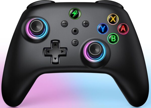 HELLCOOL Switch Controller - Wireless Controller for Switch, Controllers Switch with Cool RGB, Macro/Turbo Function, Precise Motion Control, Compatible with Switch/Lite/OLED Console - Image 15
