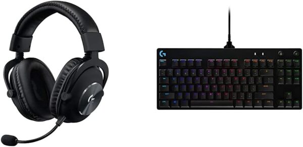 Logitech G PRO X Gaming-Headset, Corded, Over-Ear Headphones with Blue VO!CE Mic, DTS Headphone:X 7.1, 50mm PRO-G Drivers, 7.1 Surround Sound for esports Gaming, PC/PS/Xbox/Nintendo Switch - Black - Image 23