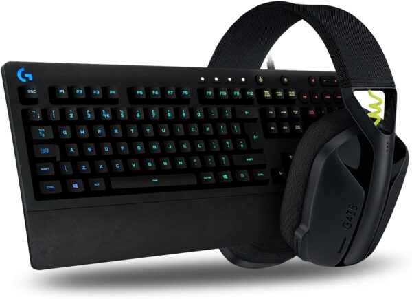 Logitech G G213 Prodigy Gaming Keyboard, LIGHTSYNC RGB Backlit Keys, Spill-Resistant, Customizable Keys, Dedicated Multi-Media Keys, QWERTY UK Layout - Black - Image 8