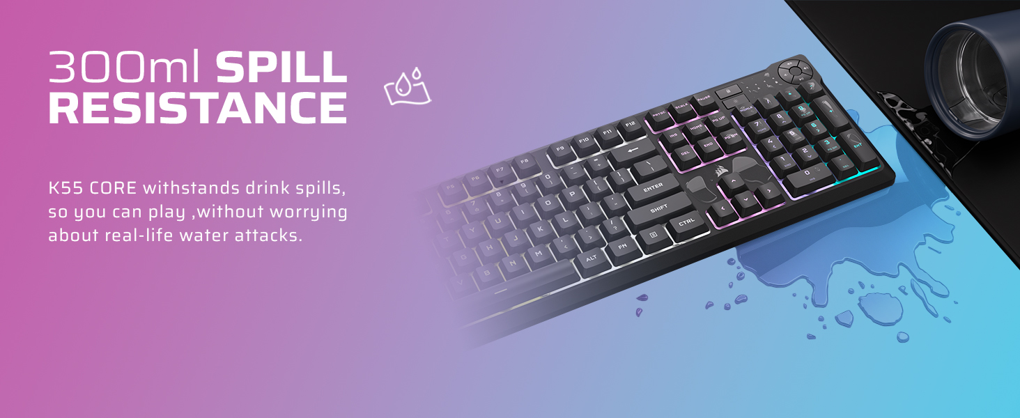 gaming keyboard, rgb keyboard, silent keyboard, membrane keyboard