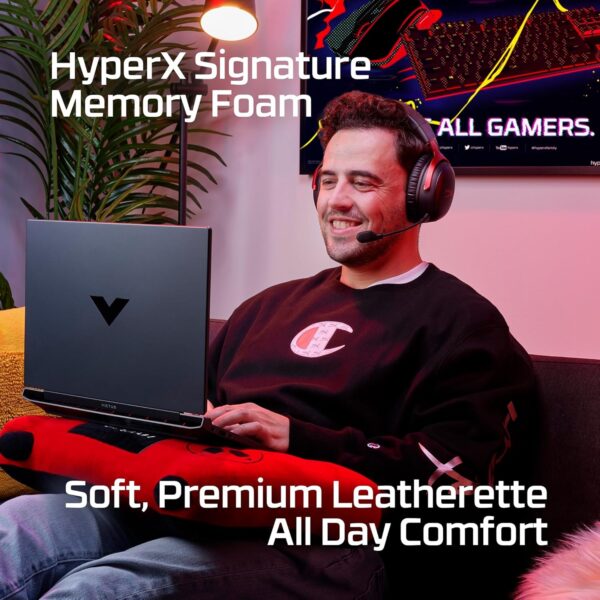 HyperX Cloud III – Wired Gaming Headset, PC, PS5, Xbox Series X|S, Angled 53mm Drivers, DTS, Memory Foam, Durable Frame, Ultra-Clear 10mm Mic, USB-C, USB-A, 3.5mm - Image 22