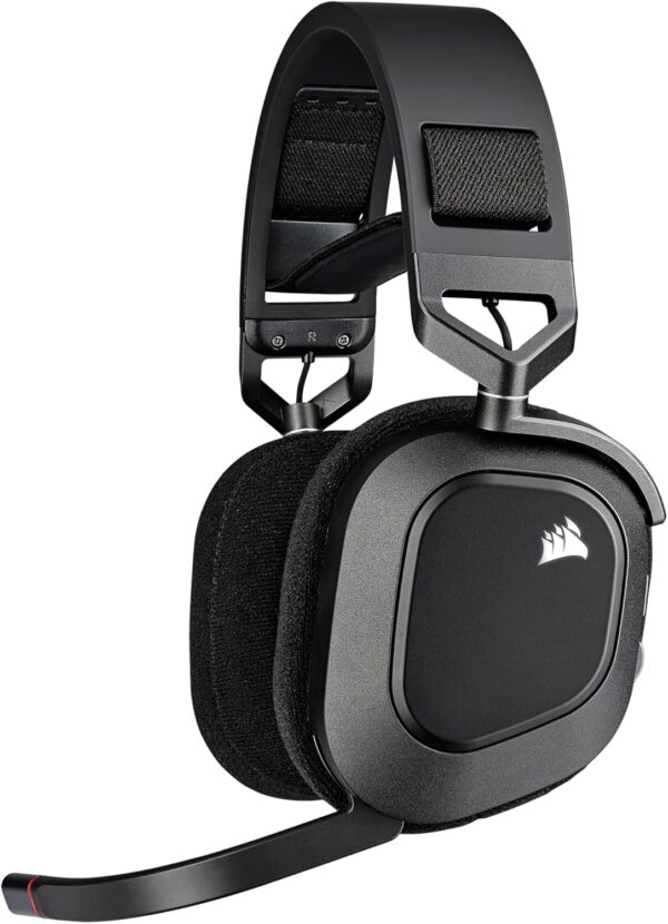 CORSAIR HS80 RGB Over ear WIRELESS Multiplatform Gaming Headset – Dolby Atmos – Omni-Directional Microphone – iCUE Compatible – PC, Mac, PS5, PS4 – White - Image 41