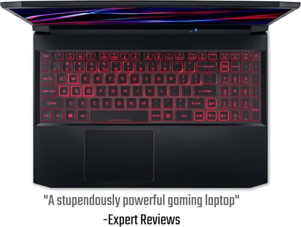 ACER Nitro 5 AN515-57 15.6 Inch Gaming Laptop - (Intel Core i5-11400H, 8GB, 512GB SSD, NVIDIA GeForce GTX 1650, Full HD 144Hz, Windows 11, Black) (Renewed) - Image 4