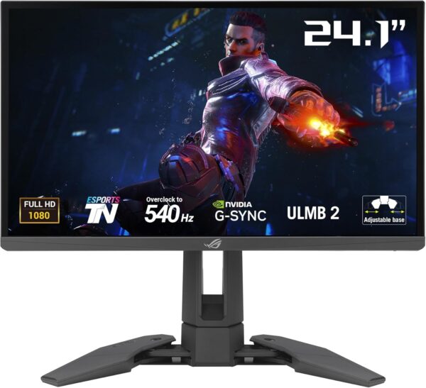 ASUS ROG Swift OLED PG27AQDM gaming monitor ― 27-inch (26.5-inch viewable) QHD (2560 x 1440) OLED panel, 240Hz, 0.03 ms response time, G-SYNC® compatible, 99% DCI-P3, true 10-bit color - Image 10