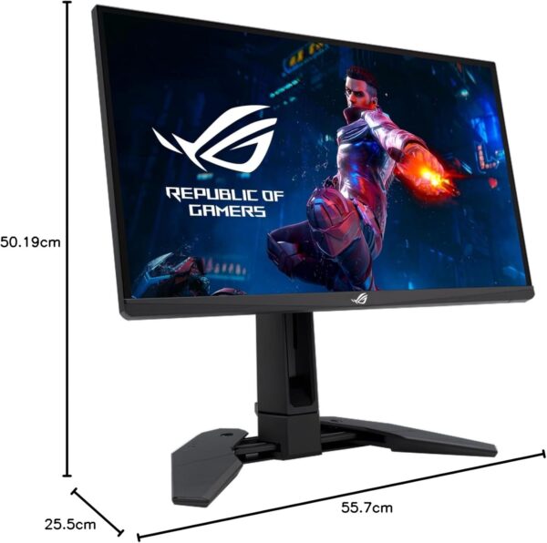 ASUS ROG Swift OLED PG27AQDM gaming monitor ― 27-inch (26.5-inch viewable) QHD (2560 x 1440) OLED panel, 240Hz, 0.03 ms response time, G-SYNC® compatible, 99% DCI-P3, true 10-bit color - Image 17