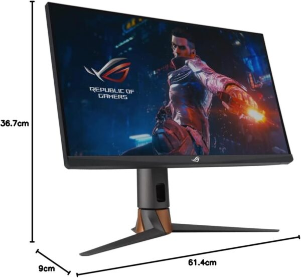 ASUS ROG Swift OLED PG27AQDM gaming monitor ― 27-inch (26.5-inch viewable) QHD (2560 x 1440) OLED panel, 240Hz, 0.03 ms response time, G-SYNC® compatible, 99% DCI-P3, true 10-bit color - Image 24