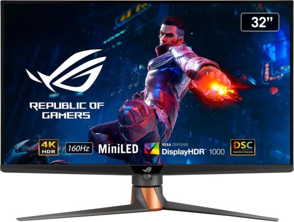 ASUS ROG Swift OLED PG27AQDM gaming monitor ― 27-inch (26.5-inch viewable) QHD (2560 x 1440) OLED panel, 240Hz, 0.03 ms response time, G-SYNC® compatible, 99% DCI-P3, true 10-bit color - Image 25
