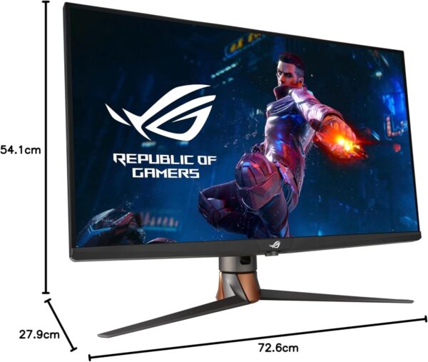 ASUS ROG Swift OLED PG27AQDM gaming monitor ― 27-inch (26.5-inch viewable) QHD (2560 x 1440) OLED panel, 240Hz, 0.03 ms response time, G-SYNC® compatible, 99% DCI-P3, true 10-bit color - Image 32