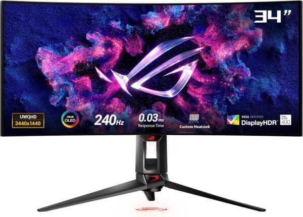 ASUS ROG Swift OLED PG27AQDM gaming monitor ― 27-inch (26.5-inch viewable) QHD (2560 x 1440) OLED panel, 240Hz, 0.03 ms response time, G-SYNC® compatible, 99% DCI-P3, true 10-bit color - Image 55