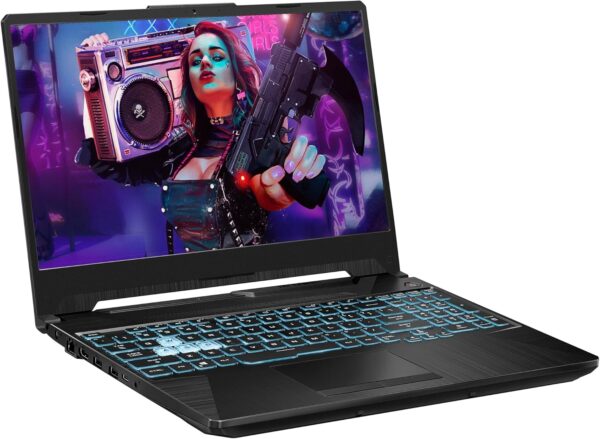 MESH Computers ASUS TUF Gaming A15 FA506NF 15.6-inch FHD 144Hz Gaming Laptop (AMD Ryzen 5 7535HS, 16 GB DDR5 RAM 5600 MHz, 512 GB SSD, NVIDIA GeForce RTX 2050 4GB GDDR6, Wi-Fi 6, Windows 11 Home) - Image 2