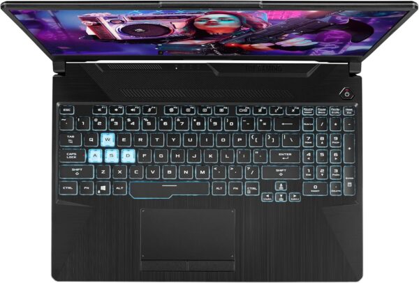 MESH Computers ASUS TUF Gaming A15 FA506NF 15.6-inch FHD 144Hz Gaming Laptop (AMD Ryzen 5 7535HS, 16 GB DDR5 RAM 5600 MHz, 512 GB SSD, NVIDIA GeForce RTX 2050 4GB GDDR6, Wi-Fi 6, Windows 11 Home) - Image 3