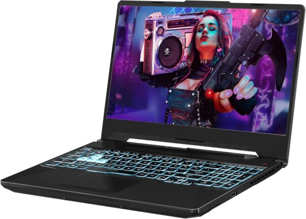 MESH Computers ASUS TUF Gaming A15 FA506NF 15.6-inch FHD 144Hz Gaming Laptop (AMD Ryzen 5 7535HS, 16 GB DDR5 RAM 5600 MHz, 512 GB SSD, NVIDIA GeForce RTX 2050 4GB GDDR6, Wi-Fi 6, Windows 11 Home) - Image 4
