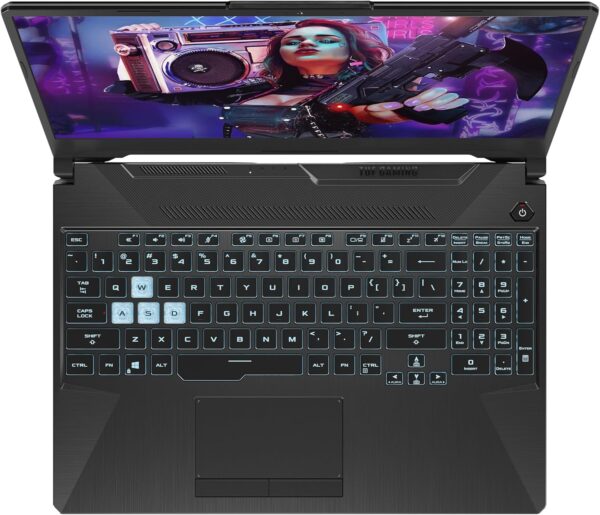 MESH Computers ASUS TUF Gaming A15 FA506NF 15.6-inch FHD 144Hz Gaming Laptop (AMD Ryzen 5 7535HS, 16 GB DDR5 RAM 5600 MHz, 512 GB SSD, NVIDIA GeForce RTX 2050 4GB GDDR6, Wi-Fi 6, Windows 11 Home) - Image 10