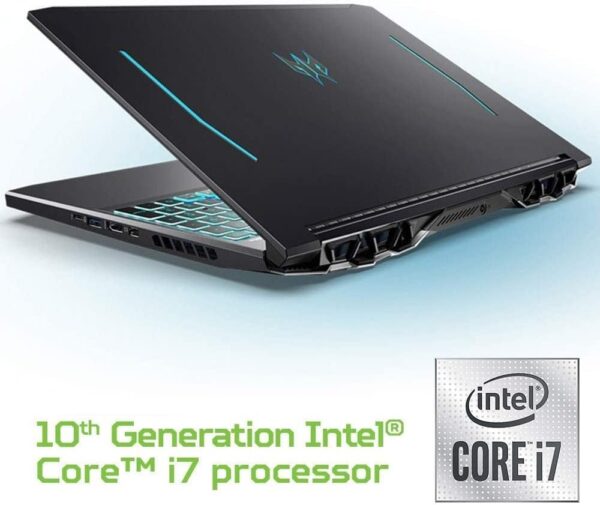 Acer Predator Helios 300 Gaming Laptop, Intel i7-10750H, NVIDIA GeForce RTX 3060 Laptop GPU, 15.6" Full HD 144Hz 3ms IPS Display, 16GB DDR4, 512GB NVMe SSD, WiFi 6, RGB Keyboard, PH315-53-71HN - Image 3