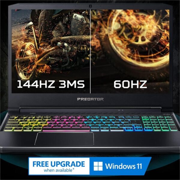 Acer Predator Helios 300 Gaming Laptop, Intel i7-10750H, NVIDIA GeForce RTX 3060 Laptop GPU, 15.6" Full HD 144Hz 3ms IPS Display, 16GB DDR4, 512GB NVMe SSD, WiFi 6, RGB Keyboard, PH315-53-71HN - Image 32