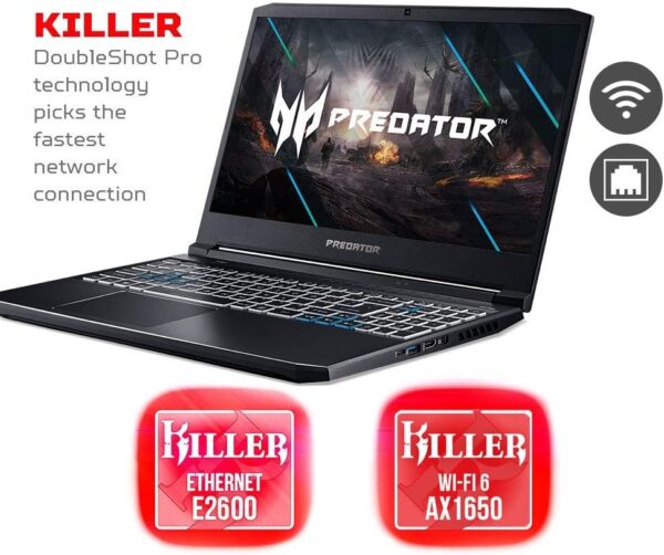 Acer Predator Helios 300 Gaming Laptop, Intel i7-10750H, NVIDIA GeForce RTX 3060 Laptop GPU, 15.6" Full HD 144Hz 3ms IPS Display, 16GB DDR4, 512GB NVMe SSD, WiFi 6, RGB Keyboard, PH315-53-71HN - Image 36