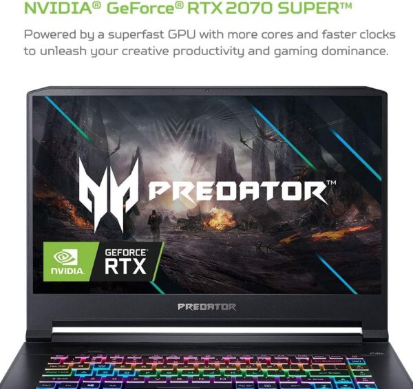 Acer Predator Triton 500 PT515-52-73L3 Gaming Laptop, Intel - Image 3