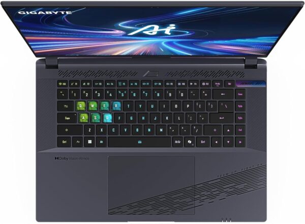 Gigabyte AORUS 16X 9SG Gaming Laptop - 16 Inch, 165Hz WQXGA, Intel i7-13650HX, GeForce RTX 4070, 32GB DDR5 4800MHz, 1x 1TB Gen4 SDD, Windows 11 Home, 2 Year Warranty, Dolby Atmos, 16X 9SG-43UKC64SO - Image 5