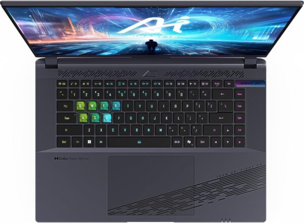 Gigabyte AORUS 16X 9SG Gaming Laptop - 16 Inch, 165Hz WQXGA, Intel i7-13650HX, GeForce RTX 4070, 32GB DDR5 4800MHz, 1x 1TB Gen4 SDD, Windows 11 Home, 2 Year Warranty, Dolby Atmos, 16X 9SG-43UKC64SO - Image 10