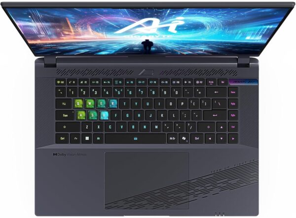 Gigabyte AORUS 16X 9SG Gaming Laptop - 16 Inch, 165Hz WQXGA, Intel i7-13650HX, GeForce RTX 4070, 32GB DDR5 4800MHz, 1x 1TB Gen4 SDD, Windows 11 Home, 2 Year Warranty, Dolby Atmos, 16X 9SG-43UKC64SO - Image 15