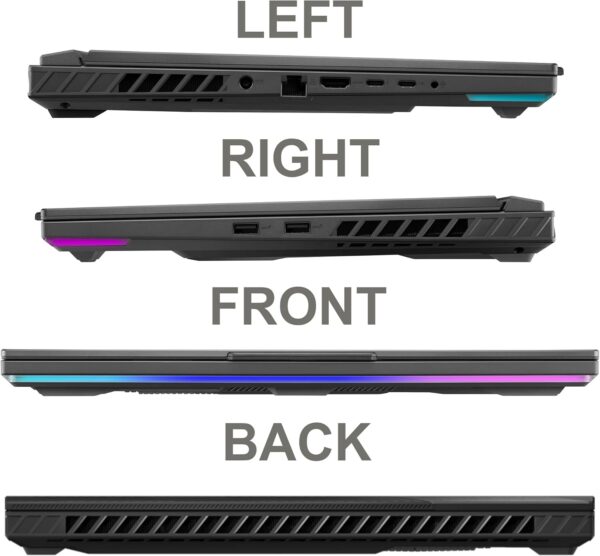 MESH Computers ASUS ROG Strix G16 G614JV Gaming Laptop (Intel Core i7-13650HX (13th Gen), 32 GB DDR5-SDRAM, 1000 GB SSD, NVIDIA GeForce RTX 4060, 16" WUXGA, Windows 11 Home) - Image 9