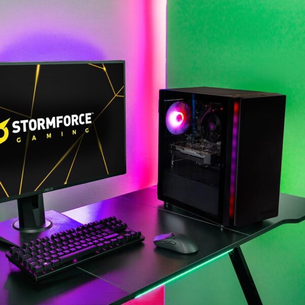 Stormforce Crystal Gaming PC – NVIDIA GeForce RTX 4070 Ti 12GB, Intel Core i7-12700F, 1TB SSD, 16GB RAM, WiFi 6, Windows 11, COUGAR Duoface Pro Case (Amazon Exclusive) - Image 12