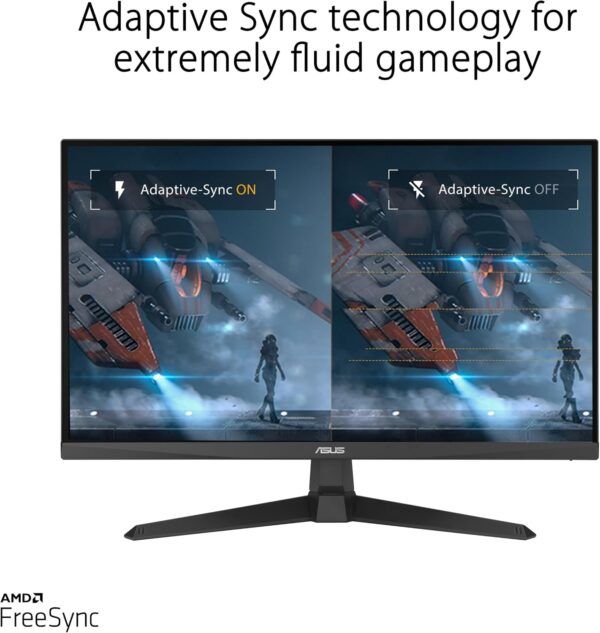 ASUS TUF Gaming VG259Q3A Gaming Monitor – 25"(24.5 inch viewable), Full HD(1920x1080), 180Hz, Fast IPS, ELMB, 1ms (GTG), FreeSync™, Variable Overdrive, 99% sRGB - Image 4