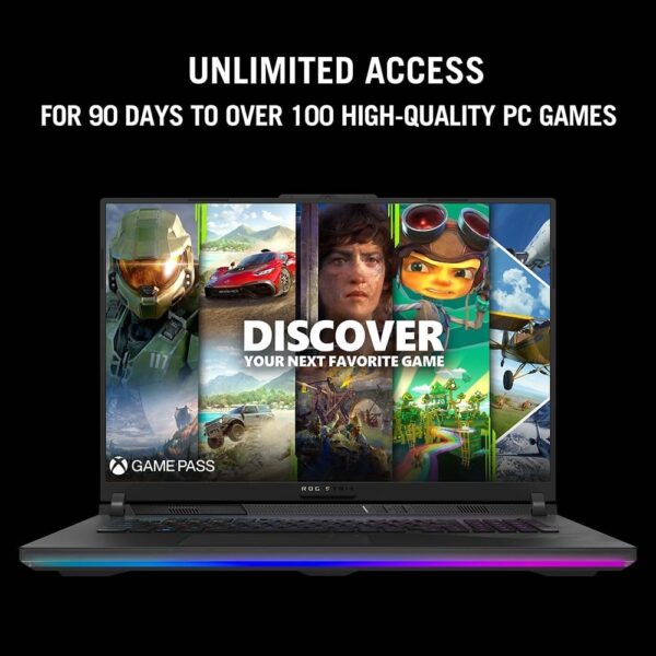 ASUS ROG Strix 16 G614JIR 16.0" WUXGA 165Hz Gaming Laptop (Intel i9-14900HX, NVIDIA GeForce RTX 4070 Laptop GPU, 16GB RAM, 1TB PCIe SSD, Windows 11 Home) - Image 5