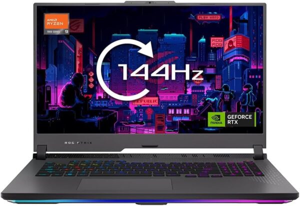 ASUS ROG Strix 16 G614JIR 16.0" WUXGA 165Hz Gaming Laptop (Intel i9-14900HX, NVIDIA GeForce RTX 4070 Laptop GPU, 16GB RAM, 1TB PCIe SSD, Windows 11 Home) - Image 17