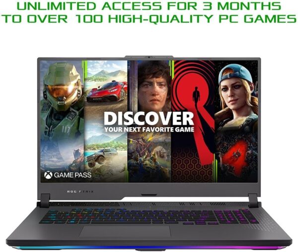 ASUS ROG Strix 16 G614JIR 16.0" WUXGA 165Hz Gaming Laptop (Intel i9-14900HX, NVIDIA GeForce RTX 4070 Laptop GPU, 16GB RAM, 1TB PCIe SSD, Windows 11 Home) - Image 18