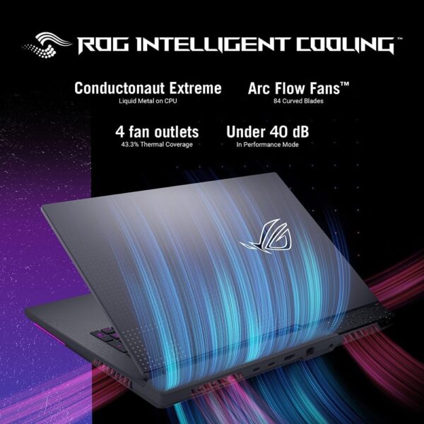 ASUS ROG Strix 16 G614JIR 16.0" WUXGA 165Hz Gaming Laptop (Intel i9-14900HX, NVIDIA GeForce RTX 4070 Laptop GPU, 16GB RAM, 1TB PCIe SSD, Windows 11 Home) - Image 20