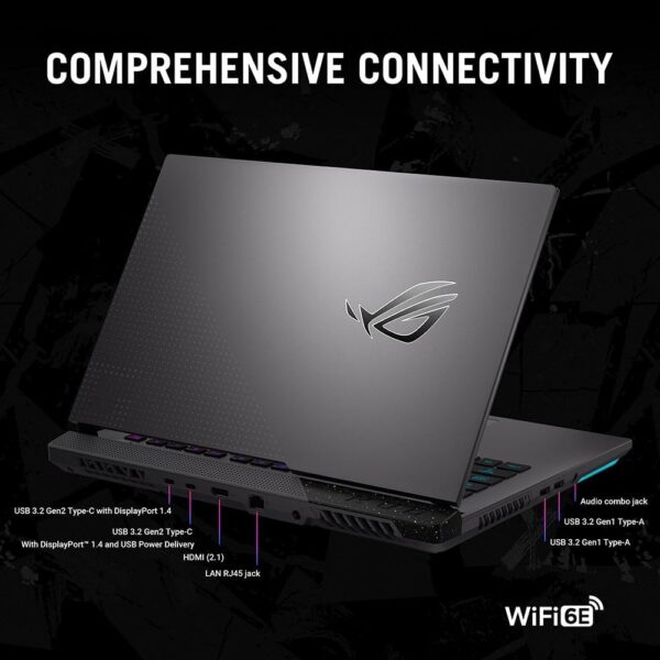 ASUS ROG Strix 16 G614JIR 16.0" WUXGA 165Hz Gaming Laptop (Intel i9-14900HX, NVIDIA GeForce RTX 4070 Laptop GPU, 16GB RAM, 1TB PCIe SSD, Windows 11 Home) - Image 21