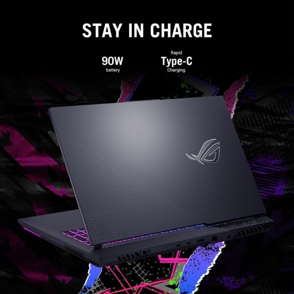 ASUS ROG Strix 16 G614JIR 16.0" WUXGA 165Hz Gaming Laptop (Intel i9-14900HX, NVIDIA GeForce RTX 4070 Laptop GPU, 16GB RAM, 1TB PCIe SSD, Windows 11 Home) - Image 22