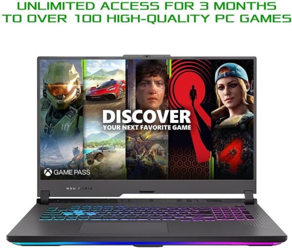 ASUS ROG Strix 16 G614JIR 16.0" WUXGA 165Hz Gaming Laptop (Intel i9-14900HX, NVIDIA GeForce RTX 4070 Laptop GPU, 16GB RAM, 1TB PCIe SSD, Windows 11 Home) - Image 46