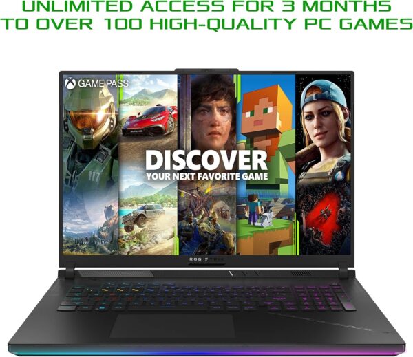 ASUS ROG Strix 16 G614JIR 16.0" WUXGA 165Hz Gaming Laptop (Intel i9-14900HX, NVIDIA GeForce RTX 4070 Laptop GPU, 16GB RAM, 1TB PCIe SSD, Windows 11 Home) - Image 57