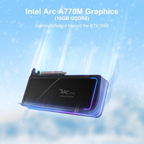 Intel Gaming Pc, 12th Core i7-12700H(14C/20T, 24MB Cache) Intel NUC 12 Enthusiast Mini PC, Intel Arc A770M 16GB GDDR6, 32GB DDR4 Ram, 1TB SSD, Support 8K/WiFi6E/BT5.3/Thunderbolt4/HDMI/DP/Win 11 Pro - Image 4