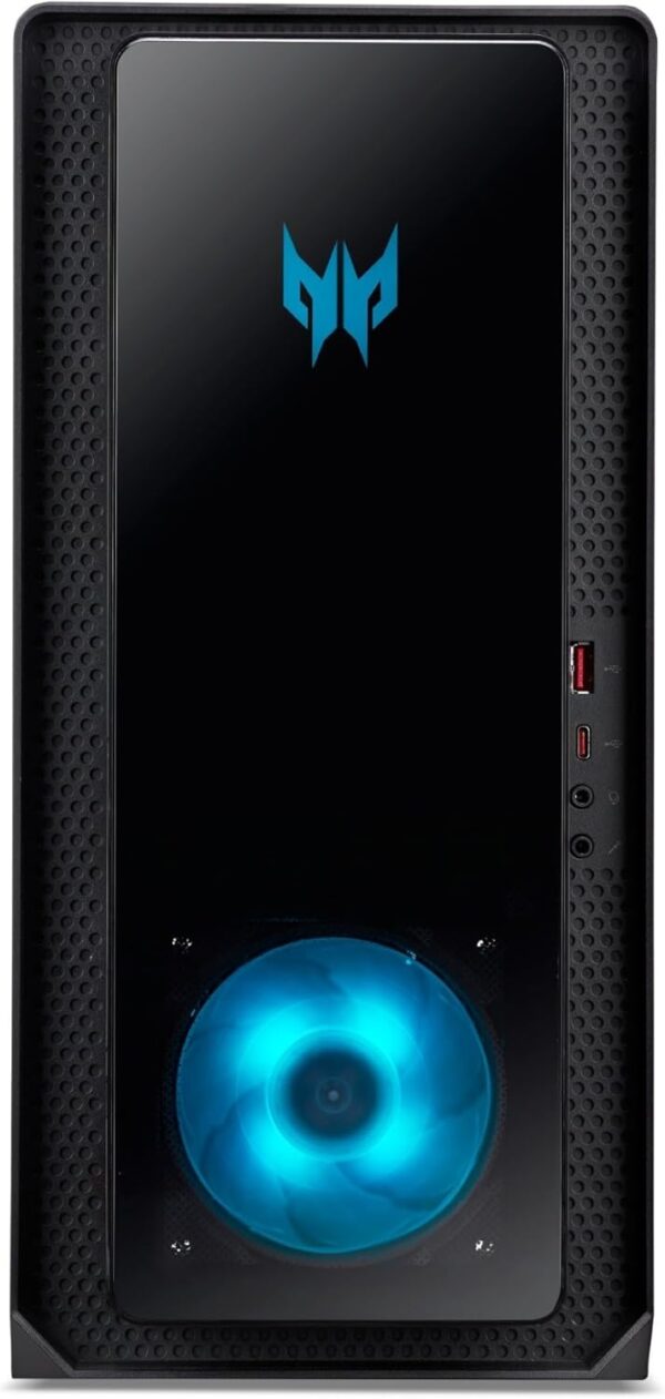Acer Predator PO3-655 Gaming Desktop - Intel Core i7-14700F, 16GB, 1TB SSD, Nvidia RTX 4070 Super, N/A, Windows 11, Black
