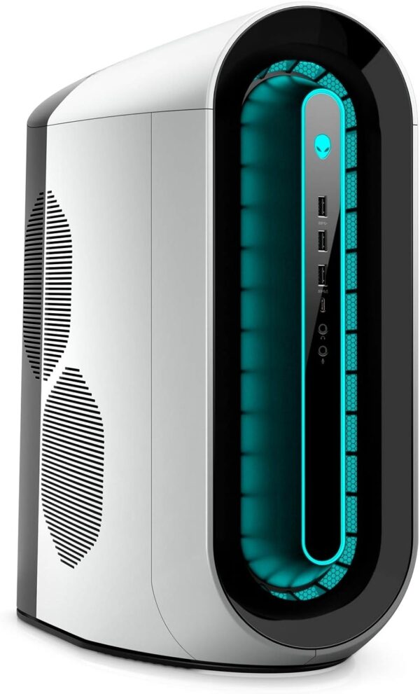 Alienware Aurora R12 Gaming Desktop, Intel Core i7-11700KF, NVIDIA GeForce RTX 3060 Ti 8GB, 16GB HyperX FURY RAM, 1TB SSD, Liquid Cooling, Windows 10 Home (Lunar Light)