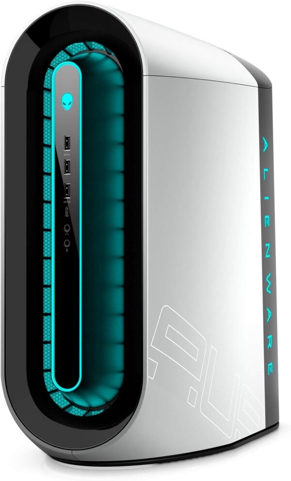 Alienware Aurora R12 Gaming Desktop, Intel Core i7-11700KF, NVIDIA GeForce RTX 3060 Ti 8GB, 16GB HyperX FURY RAM, 1TB SSD, Liquid Cooling, Windows 10 Home (Lunar Light) - Image 3